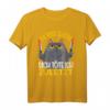 Katze mit Messer T-Shirt - Lustiges Horror-Design für Katzenliebhaber mit schwarzem Humor und dunklem Flair