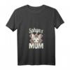 Damen Sphinx Mutter Katzenliebhaber T-Shirt mit V-Ausschnitt - Lustiges Geschenk für Haarlose Katzenbesitzer & Sphynx Enthusiasten