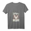 Damen Sphinx Mutter Katzenliebhaber T-Shirt mit V-Ausschnitt - Lustiges Geschenk für Haarlose Katzenbesitzer & Sphynx Enthusiasten