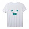Damen Katze Mundschutz - Lustiges Katzen Trend T-Shirt mit Gesichtsmasken für Katzenliebhaber und Manga Fans