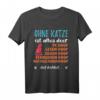 Ohne Katze ist alles doof T-Shirt mit Katzen- und Kater-Design – Perfekt für Tierliebhaber, Tierretter & Befürworter der Adoption