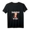 Freches Katzen T-Shirt mit Spruch 'Zuckerbrot ist aus, Zuckerbrot und Peitsche' für Damen & Herren - Klassischer Schnitt, V-Ausschnitt, Humor & Style