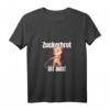 Freches Katzen T-Shirt mit Spruch 'Zuckerbrot ist aus, Zuckerbrot und Peitsche' für Damen & Herren - Klassischer Schnitt, V-Ausschnitt, Humor & Style