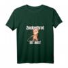 Freches Katzen T-Shirt mit Spruch 'Zuckerbrot ist aus, Zuckerbrot und Peitsche' für Damen & Herren - Klassischer Schnitt, V-Ausschnitt, Humor & Style