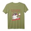 ZU KATZ UND WEIN SAG ICH NIE NEIN - Lustiges Katzen und Wein Design T-Shirt für Tier- und Weinliebhaber, perfekt für Geschenke zu Weihnachten, Geburtstag, Valentinstag und Ostern