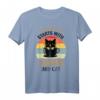 Katze in Kaffeetasse T-Shirt - Lustiges Geschenk für Katzen- und Kaffeeliebhaber