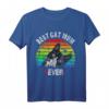 Best Cat Mum Ever Lustiges Katzen T-Shirt für Katzenliebhaberinnen – Vintage Retro Design, ideales Geschenk für Katzenmütter