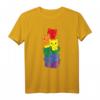 Regenbogen Flagge Pride Monat LGBTQ+ Katze T-Shirt – Buntes Support-Shirt für Pride und LGBTQ+ Community