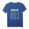 Baka Anime und Manga Kawaii Katzen T-Shirt – Lustiges Otaku Design, Perfekt als Geschenk für Japan-Kultur Fans