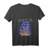 Damen Game Of Cats - Lustiges Katze mit Wolle am Thron T-Shirt für Katzenmamas und Katzenpapas mit V-Ausschnitt