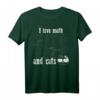 Ich liebe Mathe und Katzen - Lustiges Katzen- und Mathe T-Shirt für Fans, Lehrer und Schüler, perfekt als Geburtstags- oder Weihnachtsgeschenk