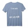 Ich liebe Mathe und Katzen - Lustiges Katzen- und Mathe T-Shirt für Fans, Lehrer und Schüler, perfekt als Geburtstags- oder Weihnachtsgeschenk