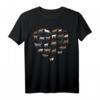 Bezauberndes Katzen T-Shirt mit Katzentypen und Herzmuster – Perfektes Geschenk für Katzenliebhaber, Katzenbesitzer und Kätzchenfans