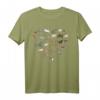 Bezauberndes Katzen T-Shirt mit Katzentypen und Herzmuster – Perfektes Geschenk für Katzenliebhaber, Katzenbesitzer und Kätzchenfans