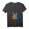 Damen HapFrog Katzen T-Shirt mit V-Ausschnitt – Exklusives Design für Tierliebhaber & Tierschutz-Unterstützer