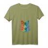 Damen HapFrog Katzen T-Shirt mit V-Ausschnitt – Exklusives Design für Tierliebhaber & Tierschutz-Unterstützer