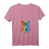 Damen HapFrog Katzen T-Shirt mit V-Ausschnitt – Exklusives Design für Tierliebhaber & Tierschutz-Unterstützer