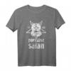 Satanische Katze T-Shirt mit Purraise Satan, 666 Pentagramm & Dämonischer Katze - Perfektes Geschenk für Gothic, Satanisten & Katzenliebhaber