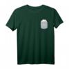 Funny Cute Meme Cat Katzen T-Shirt mit Fake Pocket – Perfektes Geschenk für Katzenliebhaber und Meme-Fans zu Geburtstag, Weihnachten, Mutter- und Vatertag