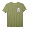 Funny Cute Meme Cat Katzen T-Shirt mit Fake Pocket – Perfektes Geschenk für Katzenliebhaber und Meme-Fans zu Geburtstag, Weihnachten, Mutter- und Vatertag