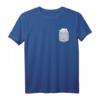Funny Cute Meme Cat Katzen T-Shirt mit Fake Pocket – Perfektes Geschenk für Katzenliebhaber und Meme-Fans zu Geburtstag, Weihnachten, Mutter- und Vatertag