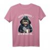 Guten Morgen ganz thin Eis... Katze Kaffee T-Shirt - Lustiges Spruchshirt für Morgenmuffel, Schichtarbeiter & Katzenliebhaber