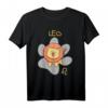 Löwe Sternzeichen Katze Astrologie T-Shirt – Lustiges Katzen Horoskop Geschenk für Katzenliebhaber und Tierkreiszeichen-Fans