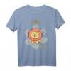 Löwe Sternzeichen Katze Astrologie T-Shirt – Lustiges Katzen Horoskop Geschenk für Katzenliebhaber und Tierkreiszeichen-Fans