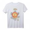 Löwe Sternzeichen Katze Astrologie T-Shirt – Lustiges Katzen Horoskop Geschenk für Katzenliebhaber und Tierkreiszeichen-Fans