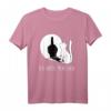 Ich Hasse Menschen Katzen T-Shirt - Lustiges Geschenk für Katzenmamas und Katzenpapas zu Geburtstag & Weihnachten
