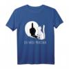 Ich Hasse Menschen Katzen T-Shirt - Lustiges Geschenk für Katzenmamas und Katzenpapas zu Geburtstag & Weihnachten