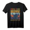 Pew Pew Madafakas Vintage verrückte Katze lustiges Grafik T-Shirt – Originelles Geschenk für Geburtstag, Vatertag, Muttertag & jeden Anlass