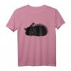 Purrrr Katzen und Chillen T-Shirt – Lustiges Entspannungs-Shirt für Katzenliebhaber und Tierfreunde