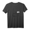 Damen lustiges Katze T-Shirt mit Stinkefinger – Sarkastisches V-Ausschnitt Shirt für Misanthropen, perfekte Geschenke für Weihnachten & Geburtstag