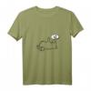 Damen lustiges Katze T-Shirt mit Stinkefinger – Sarkastisches V-Ausschnitt Shirt für Misanthropen, perfekte Geschenke für Weihnachten & Geburtstag