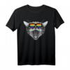 LGBTQ Gay Purride Lesbisch Katze T-Shirt mit Regenbogen – Perfekt für Pride Events, Geburtstagsgeschenke & queere Veranstaltungen