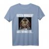 Guten Morgen Katze Kaffee T-Shirt - Lustiges Ironisches Design für Morgenmuffel und Kaffeeliebhaber