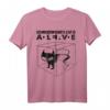 Lustiges Schrödinger HapFrog T-Shirt für Katzenliebhaber - Humorvolles Geschenk für Frauen, Männer und Kinder