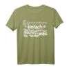 Katzenerziehung ist einfach T-Shirt für Katzenfans – Lustiges Tiermotiv für Entspannte Tage und Tierliebhaber