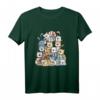 Happy Katzen Team T-Shirt mit Katzenmotiv – Lustiges Cartoon Design, Geschenkidee für Katzenliebhaber, Kinder, Damen & Herren zu Geburtstag & Weihnachten
