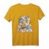 Happy Katzen Team T-Shirt mit Katzenmotiv – Lustiges Cartoon Design, Geschenkidee für Katzenliebhaber, Kinder, Damen & Herren zu Geburtstag & Weihnachten