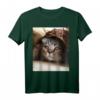 Traurige Katze Meme T-Shirt - Lustiges und Niedliches Katzen Design für Katzenliebhaber & Meme-Fans