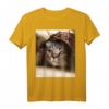 Traurige Katze Meme T-Shirt - Lustiges und Niedliches Katzen Design für Katzenliebhaber & Meme-Fans