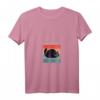 Lustiges Damen T-Shirt mit Ois Oasch Katzen Design und schwarzer Katze V-Ausschnitt – Perfekt für Katzenmamas & -papas