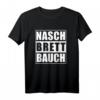 Naschbrettbauch | Witziges Naschkatzen T-Shirt für Süßigkeitenliebhaber – Perfektes Geschenk für Naschfans
