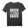 Naschbrettbauch | Witziges Naschkatzen T-Shirt für Süßigkeitenliebhaber – Perfektes Geschenk für Naschfans