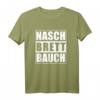 Naschbrettbauch | Witziges Naschkatzen T-Shirt für Süßigkeitenliebhaber – Perfektes Geschenk für Naschfans