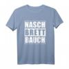 Naschbrettbauch | Witziges Naschkatzen T-Shirt für Süßigkeitenliebhaber – Perfektes Geschenk für Naschfans