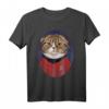 Star Trek: The Original Series Scotty Cat Portrait T-Shirt – Offiziell lizenzierte Science Fiction & Vintage Fanwear für Männer, Frauen & Jugendliche