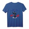 Ich liebe dich Katzen T-Shirt für Frauen und Kinder - Klassisch geschnitten mit doppelt genähtem Saum